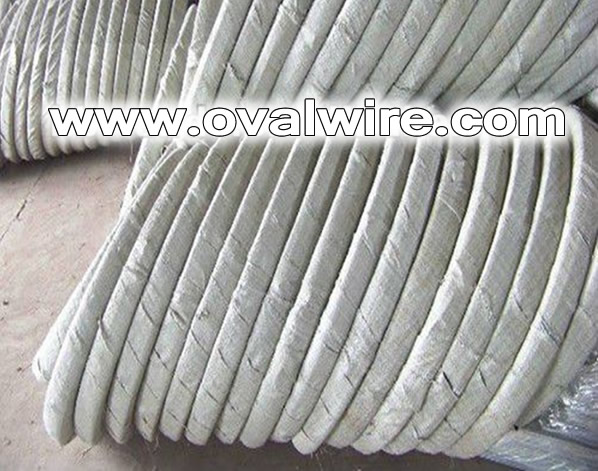 Galvanised Steel Oval Wire for Garden Trellis