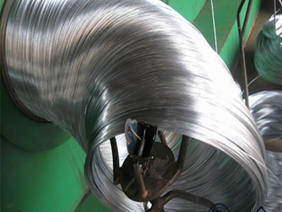 Hot dipped galvanized steel wire